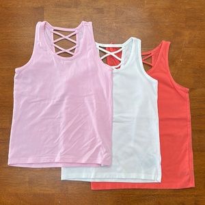 Old Navy Cotton Tanks Bundle of 3 NWOT